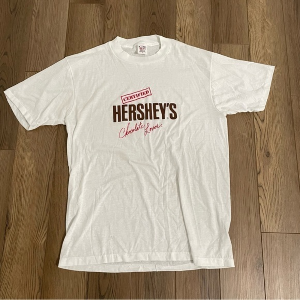 Hersheys‎ T-Shirt Mens XL Chocolate Lovers Vintae